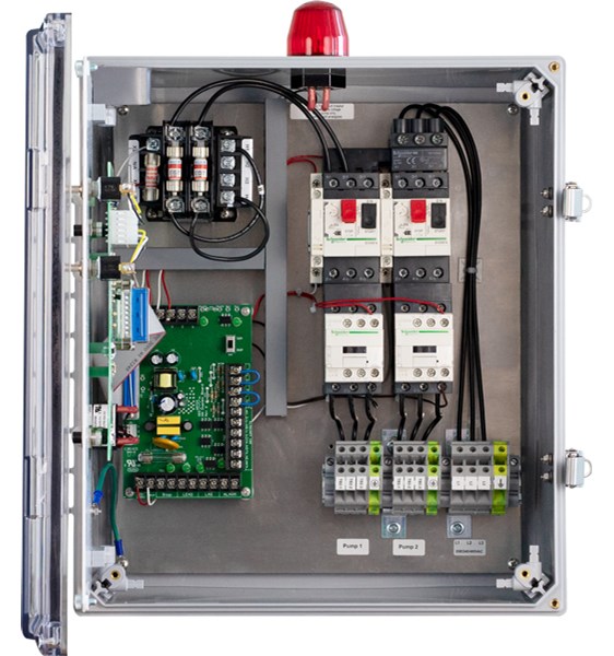 Three Phase Duplex Demand WD3P-4 Inside Photo
