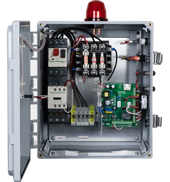 Sim A Three Phase Simplex Pump Control Panel See Water Inc