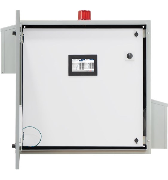 Parabola® VFD Control Panel – Level and Constant Pressure Applications Outside Photo